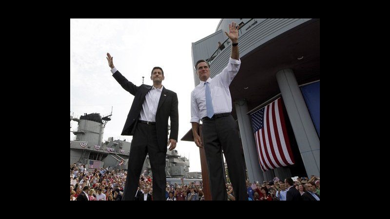 Usa 2012: vice di Romney è Paul Ryan, vicino a Tea party