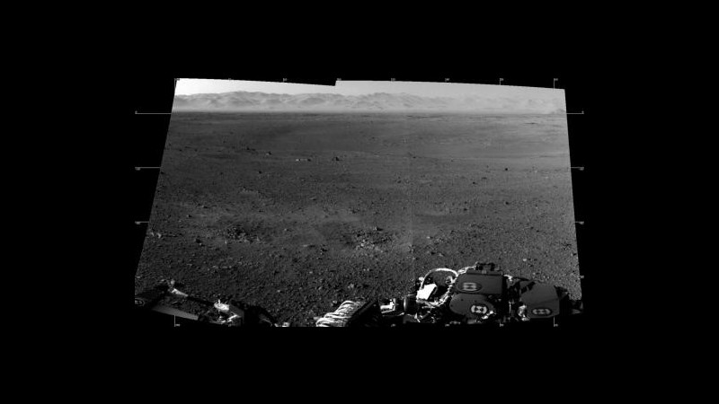 Curiosity invia foto a 360° del cratere marziano Gale