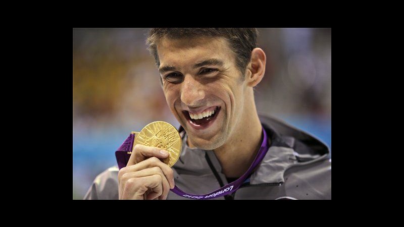Londra 2012, premio alla carriera per Phelps da Federazione nuoto