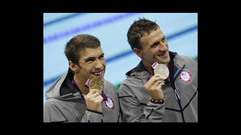 Londra 2012, Lochte fa pipì in piscina: ‘Colpa del cloro’