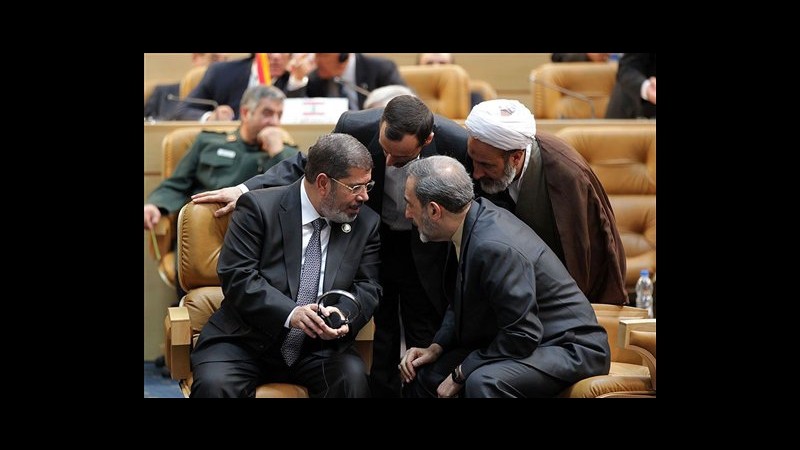 Morsi critica Assad, Siria lascia aula durante summit Non allineati