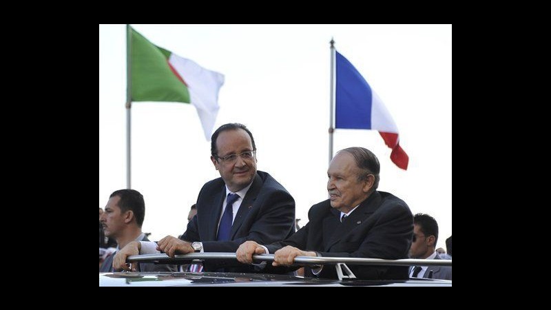 Algeria, Hollande in visita: Al via nuova era ma niente scuse