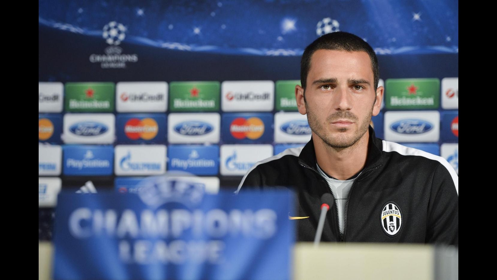 Bonucci: Juve darà tutto per battere il Galatasaray. Tevez convocato