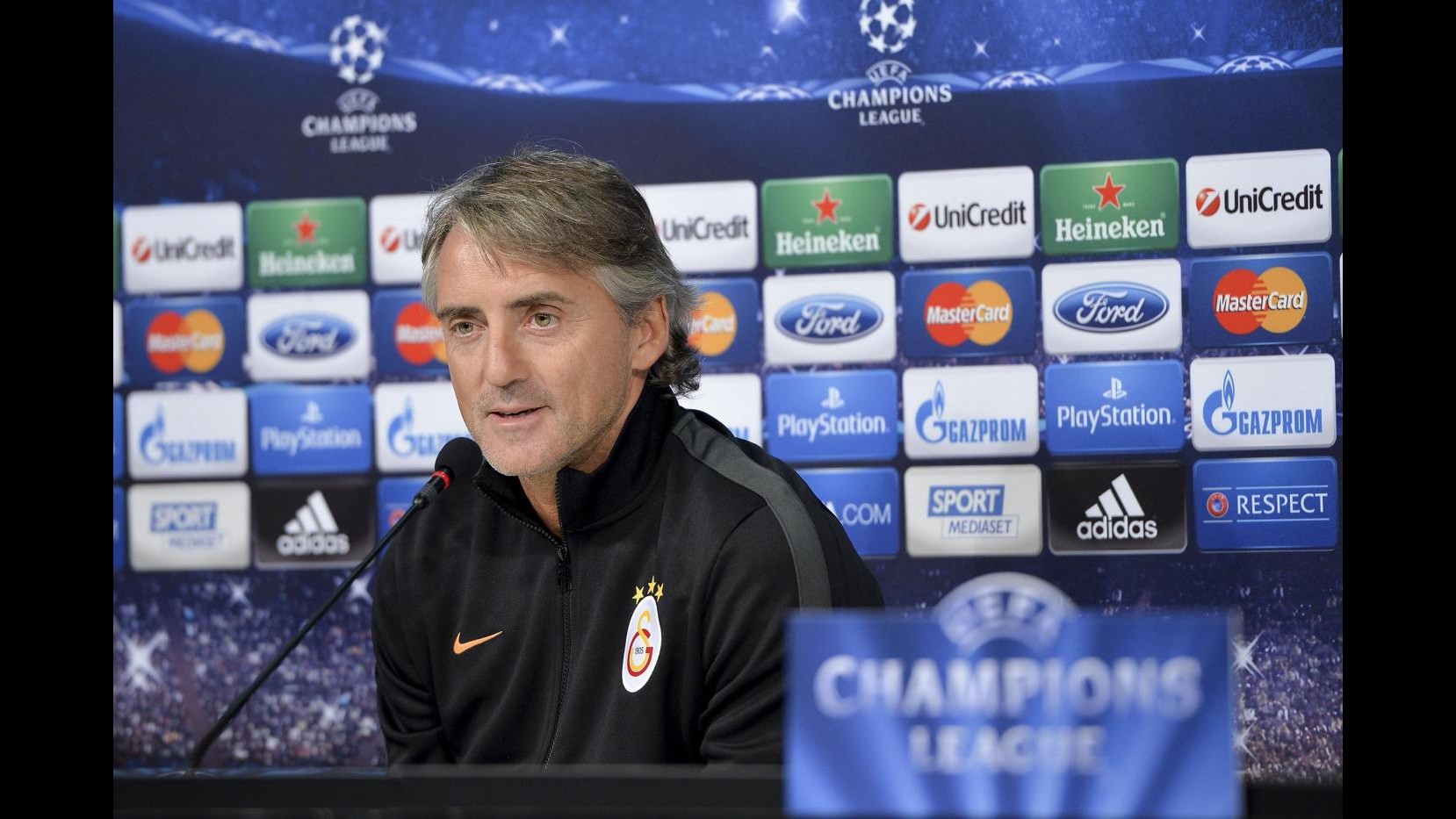 Galatasaray, Mancini: Contro la Juve sarà dura, non ho la bacchetta magica
