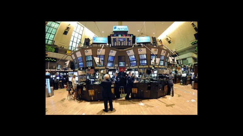 Apertura in lieve rialzo per Wall Street, Dow Jones +0,08%