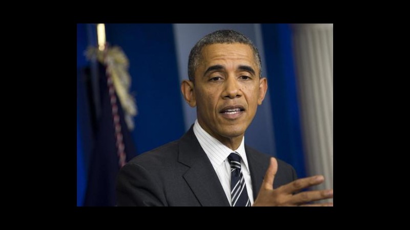Obama su shutdown: Congresso Usa ha ignorato sue responsabilità