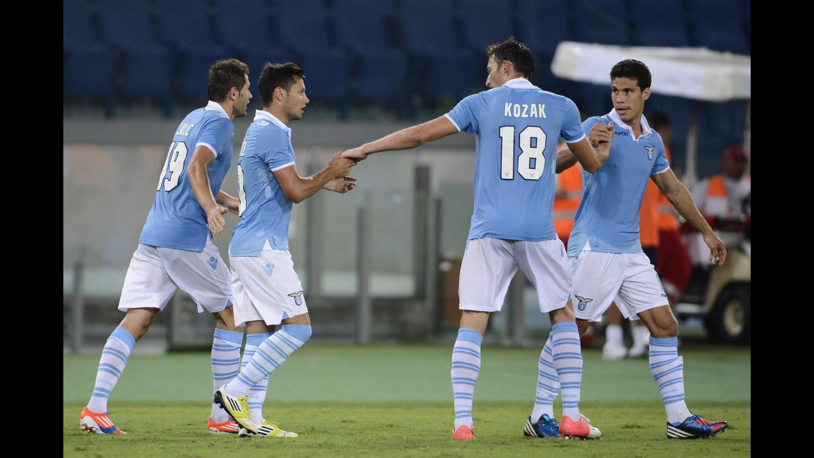 Europa League, tutto facile per Lazio: 3-1 al Mura con doppietta Kozak