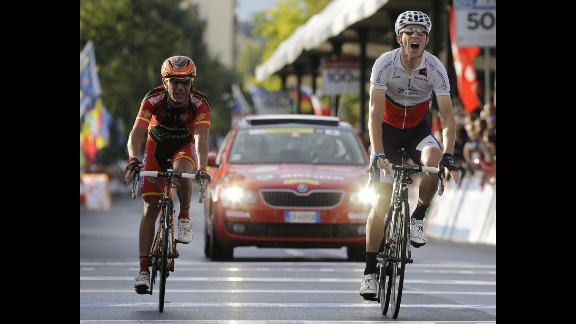 Mondiali Ciclismo: Rui Costa trionfa davanti a Rodriguez e Valverde, Nibali lotta ma chiude quarto