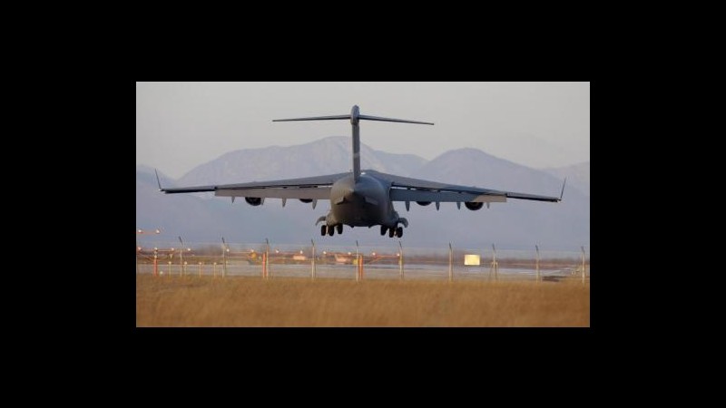 Siria, aerei italiani trasporteranno esperti armi chimiche