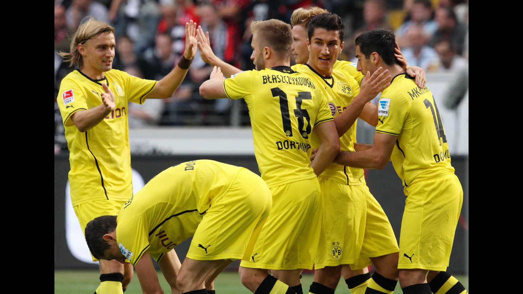 Bundesliga: Vince il Bayern, goleada Borussia e pari Schalke