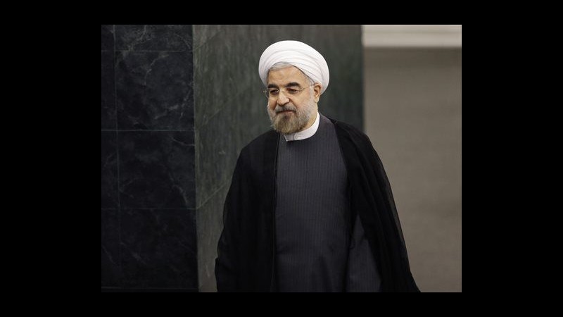 Iran, Rohani: Da Obama tono nuovo, ottimista su riduzione tensioni