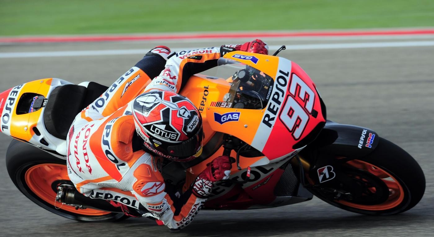 MotoGp, Aragon: Marquez domina prima giornata, indietro Rossi. Il Dottore: Siamo indietro