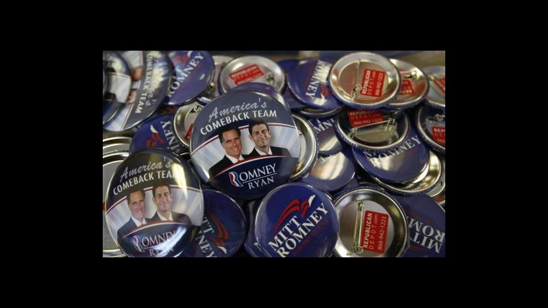 Usa 2012, Romney è candidato ufficiale Gop alla presidenza