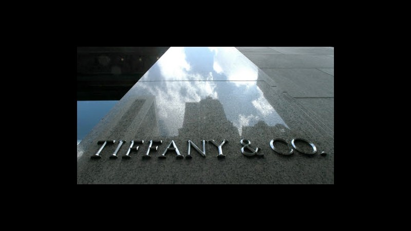 Tiffany, utile II trimestre a 91,8 mln dollari (+2%), sotto attese