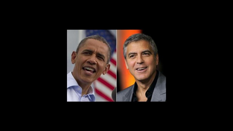 Usa 2012, con 15mila dollari si cena con Clooney: fondi per Obama