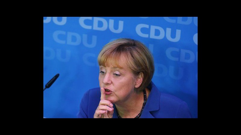 Germania, Merkel vince elezioni, verso coalizione con Spd