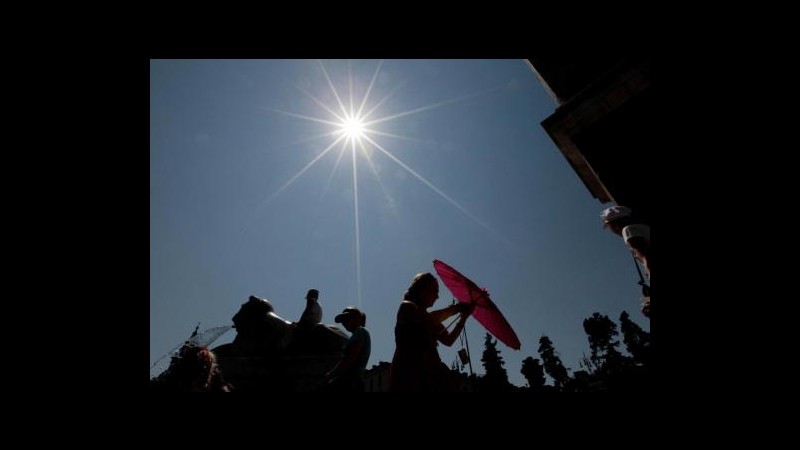 Caldo, in Campania punte di 38 gradi con umidità al 90%