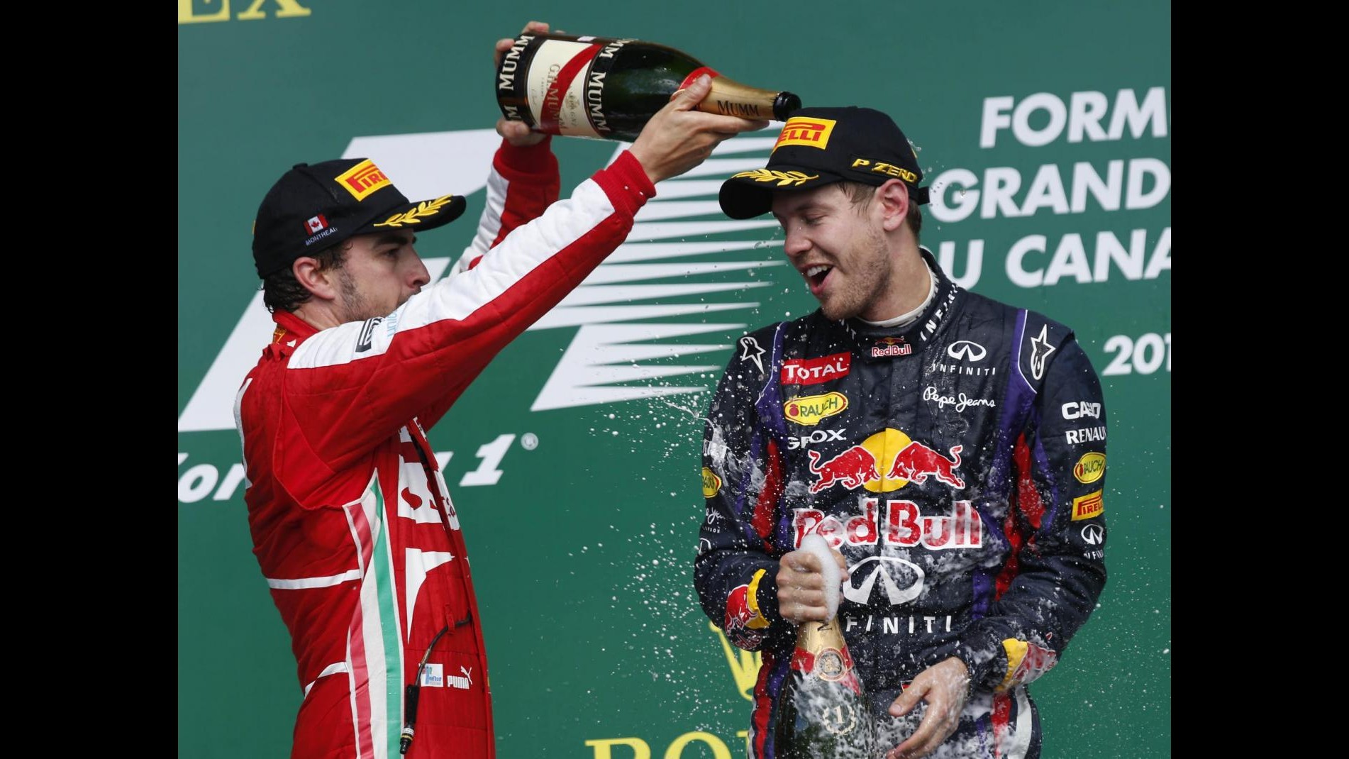 F1, Alonso soddisfatto: Secondo posto che vale una vittoria. Vettel: Il Mondiale? Non guardo la classifica