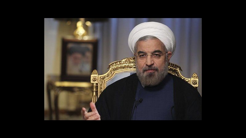 Iran, Rohani: Pronti a colloqui sul programma nucleare