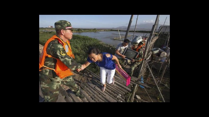Taiwan, centinaia di evacuati in attesa di supertifone Usagi
