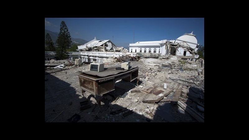 Palazzo nazionale Haiti distrutto da sisma sarà ricostruito