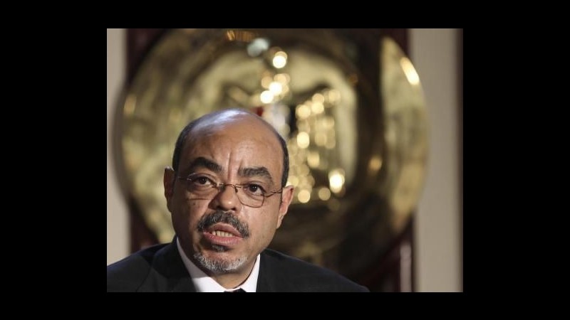 Etiopia, premier Meles Zenawi è morto a 57 anni