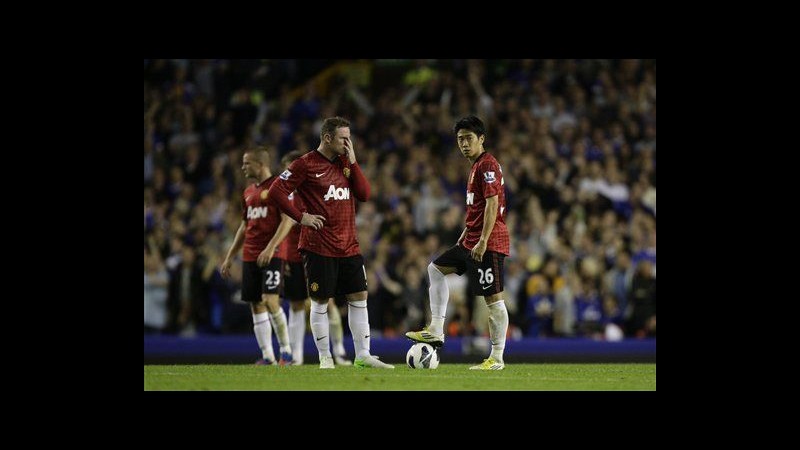 Esordio amaro per Van Persie, Manchester Utd ko contro l’Everton