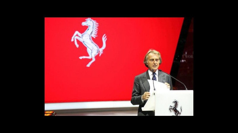 Montezemolo: Italia è come e più della Ferrari, ma serve squadra