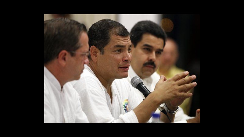 WikiLeaks, Unasur: Sostegno a Ecuador dopo minaccia Regno Unito