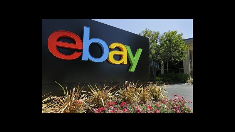 eBay, utile III trimestre sale a 689 mln dollari (+15%), ricavi +14%