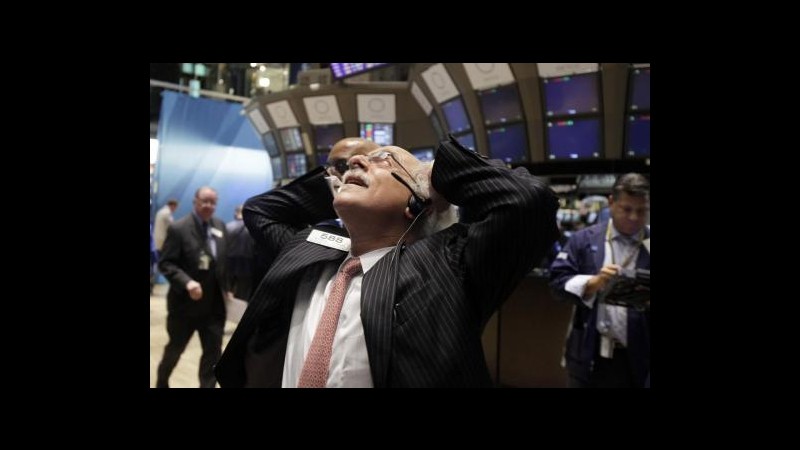Wall Street strappa al rialzo, si va verso accordo per evitare default Usa