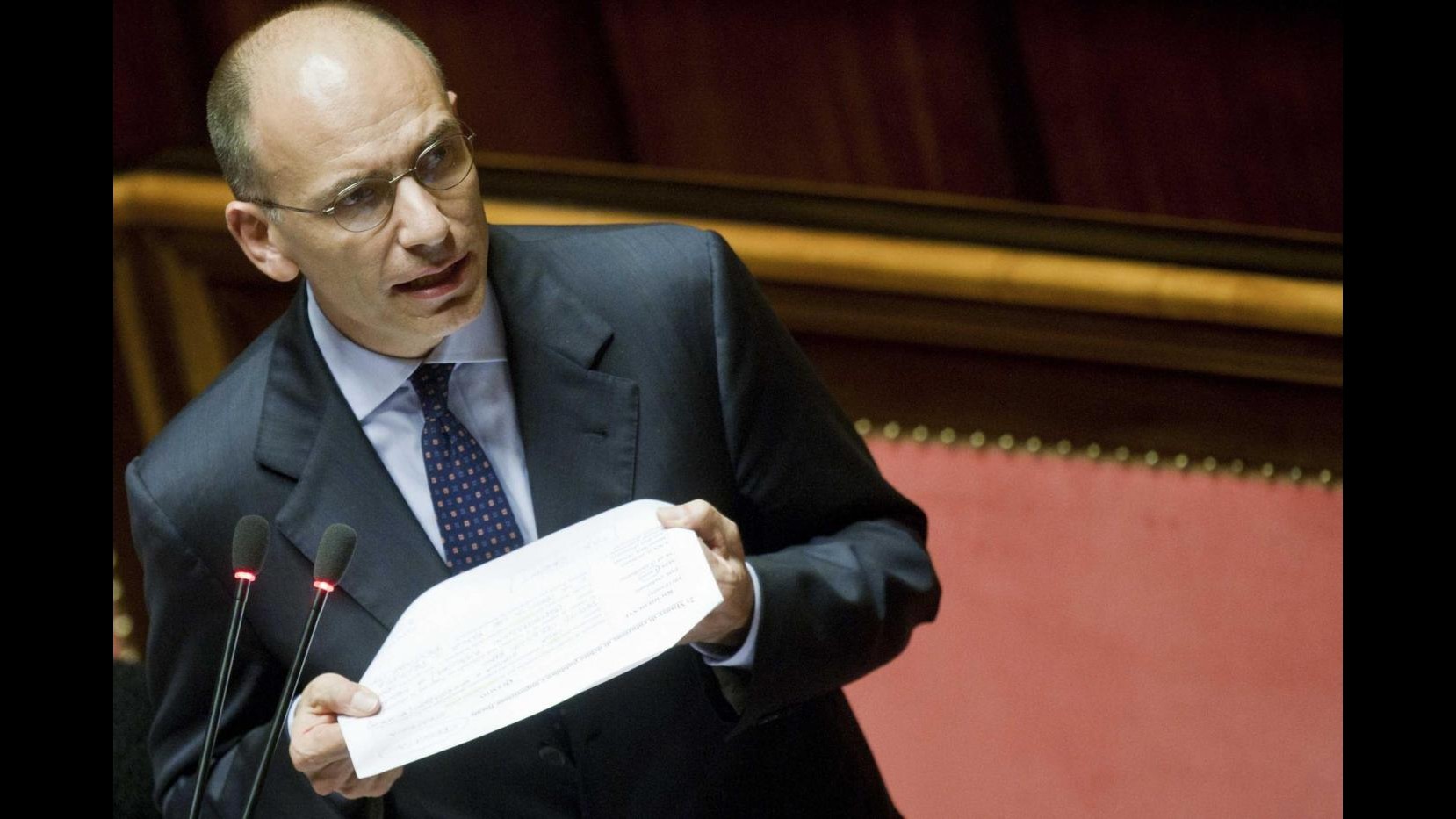 Legge stabilità, Letta: Manovra da 11,5 mld, giù tasse e no tagli sanità