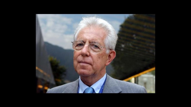 Monti: La politica riprenderà presto il suo corso normale