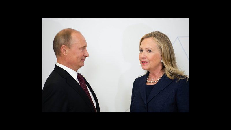 Clinton: Su approccio a crisi siriana Usa e Russia sono divisi