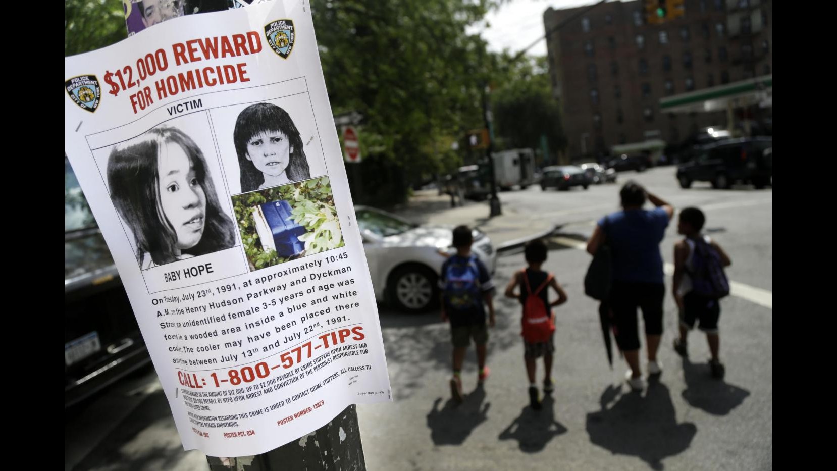 Usa, cold case ‘Baby Hope’: arrestato cugino per morte bambina nel 1991