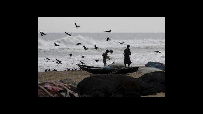 India, oltre 40mila evacuati nell’est in vista arrivo ciclone Phailin