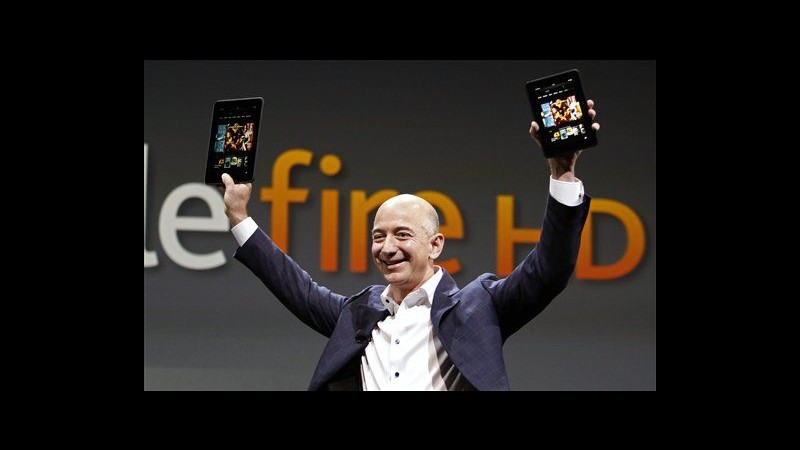 Amazon presenta nuova linea di Kindle Fire e sfida giganti dei tablet