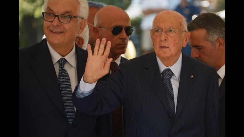 Napolitano: Serve Europa federale con presidente eletto dal popolo