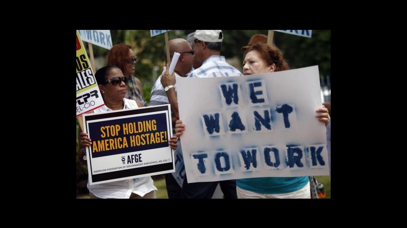 Usa, sondaggio: Gop responsabile di shutdown per 63% degli americani