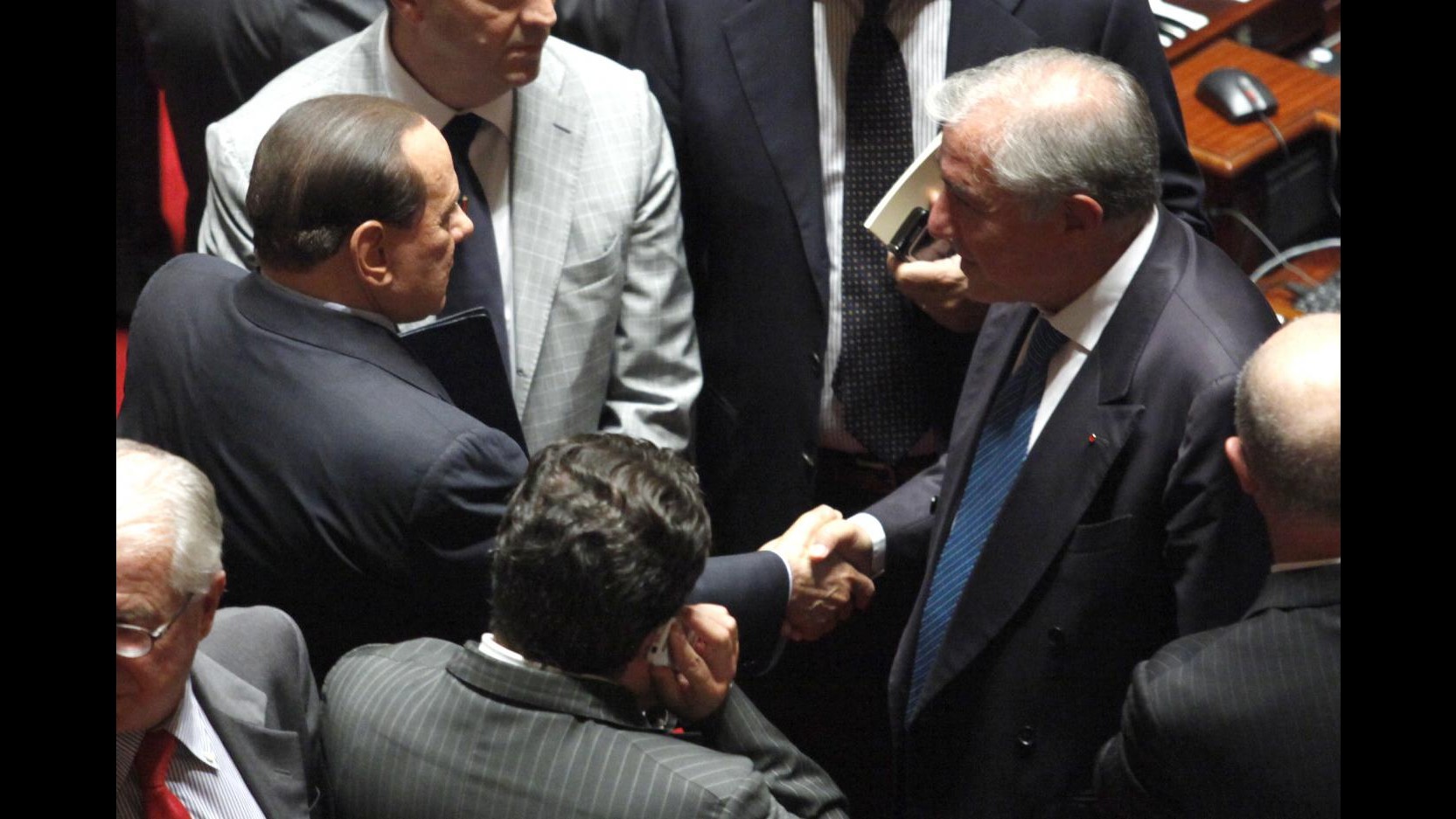 Mafia, finito interrogatorio Berlusconi a Roma sul caso Dell’Utri