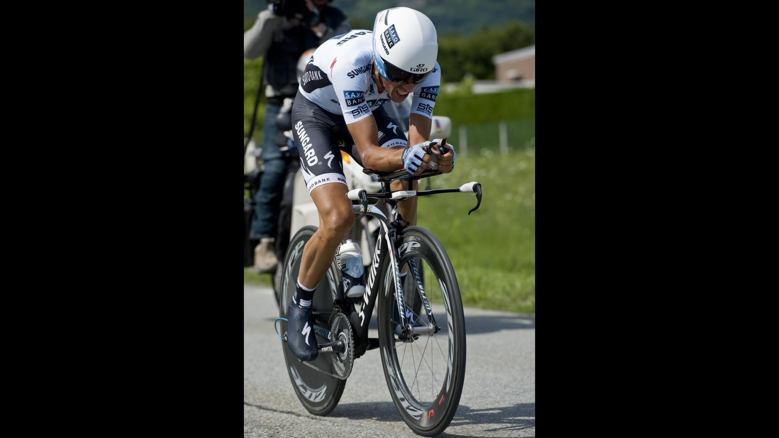 Vuelta, 17/a tappa: Contador trionfa ed è leader, crollo Rodriguez