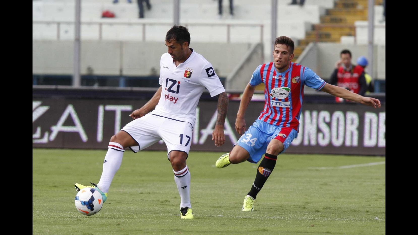 Esordio bis positivo per Gasperini, Genoa pareggia 1-1 a Catania