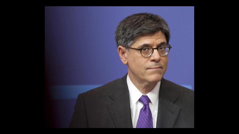 Usa, Boehner: Obama negozi o no soluzione shutdown. Lew: Basta minacce