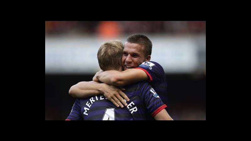 Premier League, primo squillo per l’Arsenal: 2-0 in casa del Liverpool