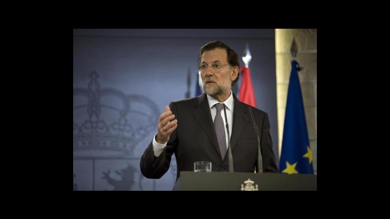 Spagna, Rajoy apre a possibilità aiuti: Aspettiamo decisioni Bce