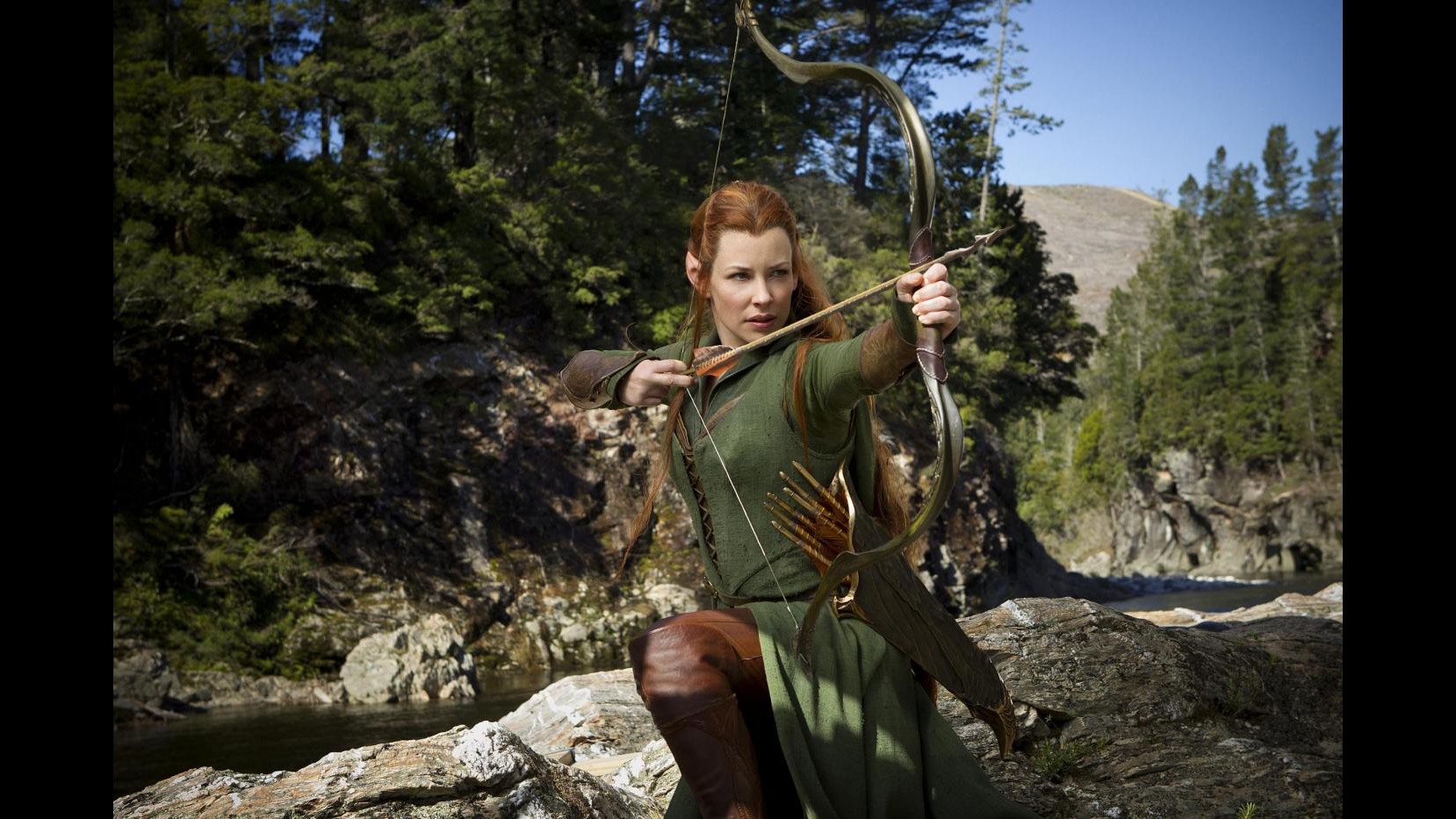 Orlando Bloom e Evangeline Lilly i belli del nuovo ‘Lo Hobbit’