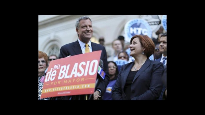 Usa, New York al voto per eleggere nuovo sindaco: favorito De Blasio