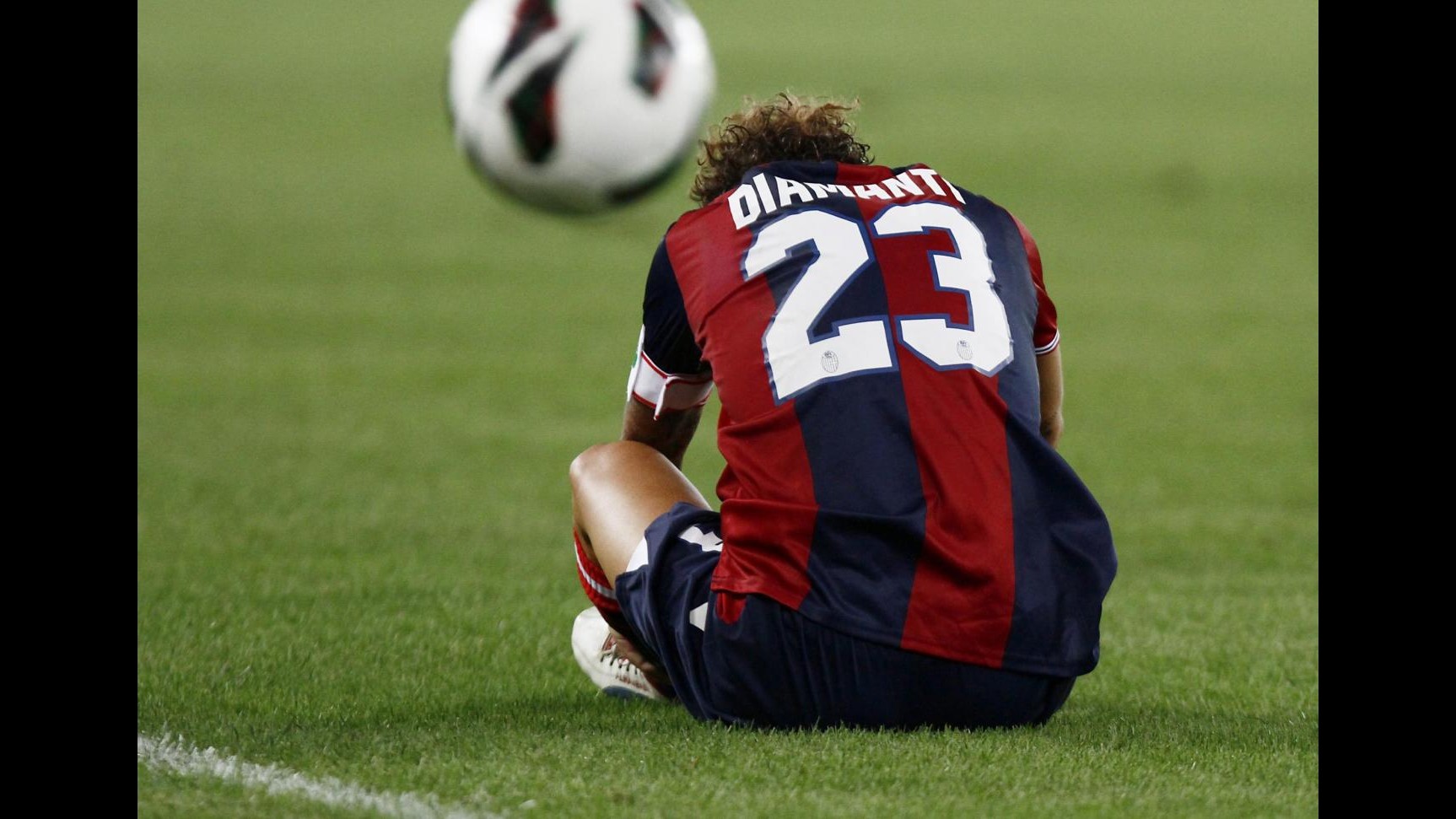 Bologna, affaticamento muscolare per Alessandro Diamanti