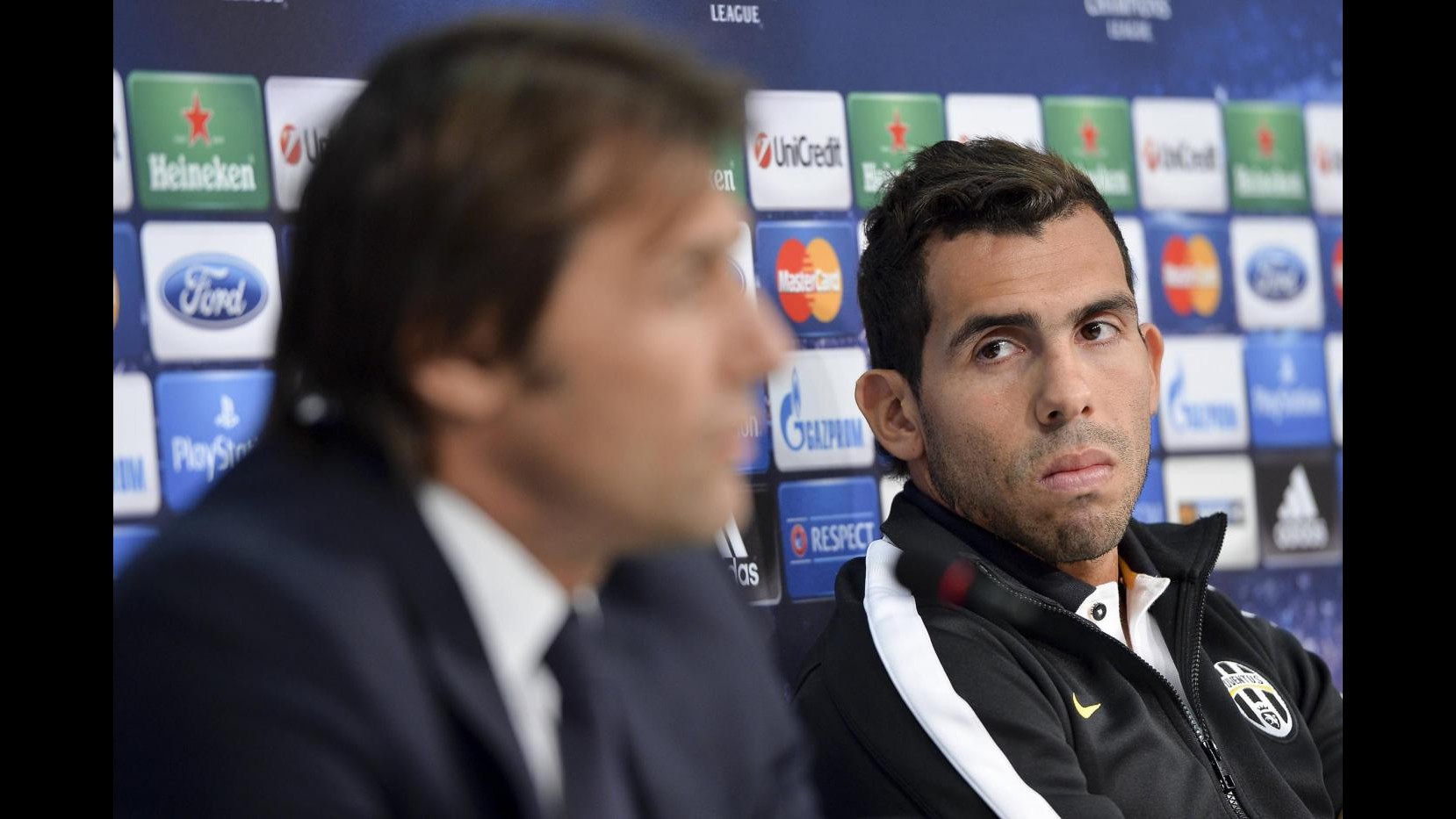 Champions, Conte: Gara Real fondamentale per andare avanti. Tevez: Ci attendono tre finali