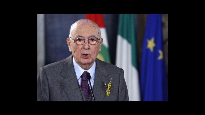 Napolitano: No a semplicismi e propagandismi su spesa militare